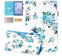 Dteck Galaxy Tab A 8.4 2020 Case SM-T307, Slim Folio Stand Premium PU Leather Case with Card Holders Protective Cover for Samsung Galaxy Tab A 8.4 Inch Tablet SM-T307 2020 Model, Succulent