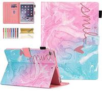 Dteck iPad Mini Case, Slim Fit Smart Premium PU Leather Folio Stand Wallet Cover with Auto Wake/Sleep for Apple iPad Mini 2/3/4/5, Smile