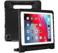 Dteck Kids Case for iPad Pro 12.9 inch 2022/2021/2020/2018 with Pencil Holder, Shockproof Rugged EVA Handle Stand Child Proof Kids Case for Apple iPad Pro 12.9 inch 6th/5th/4th/3rd Generation,Black