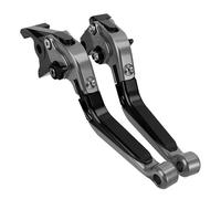 DTEdfcx for SU&ZUKI GSXR GSX-R 600 GSXR600 1997-2003 Motorcycle Adjustable CNC Extendable Brake Clutch Levers Accessories(Style X)