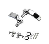 DTEdfcx Motorcycle Black/Chrome Saddlebag Lid Lifter for Har&Ley Touring E&LECTRA Glide Road King Street FLTRX FLHX 2014 2015-2022(Chrome lid Lifter)