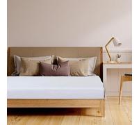 DTEX HOMES 2 x Double Fitted Bed Sheets Deep Pocket Single Bed 30 cm 12 Inch Deep - 100% Pure Egyptian Cotton 800 Thread count Sateen Super Soft Hotel Quality Bedding, (Double - White)