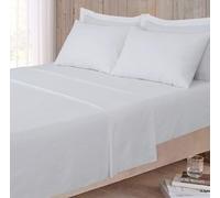 DTEX HOMES 4 Piece Bed Sheet Set King- 1 x Fitted Sheet,1 x Flat Sheet with 2 Pillow Cases 50x75-800 thread Count 100% Egyptian Cotton Super Soft Luxury Hotel Quality Bedding Set
