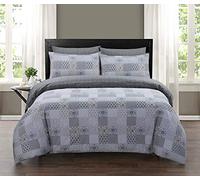 DTEX HOMES Super King Duvet Set 100% Pure Cotton Reversible Printed Hotel Quality Duvet Cover Ultra Soft Easy Care Super King Duvet Cover Set Super Soft and Luxury Duvet Cover Sets (Marrocoas)