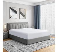 DTEX HOMES Super King Fitted Sheet 200 Thread Count 30cm/12 inch Deep Pocket 100% Egyptian Cotton Hotel Quality Bed Sheets(183 x 200-White)