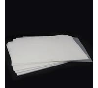 DTF Film For A3 A4 Sizes Compatible With L1800 R1390 L805 4060 6090 Printers Transfer Film Works With DTF Printers White Film(A4 Double Sid 100pcs)