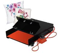 DTF Heat Transfer Printing Oven, Size: 30×43CM, 150℃ Uniform Heating, 5-7 Seconds Quick PET Film Drying, with Temperature Knob, for T-shirts, Other Textile Clothing,A