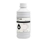 DTF INK For Direct Printer Film Heat Transfer Compatible With PET Film Hot Melt Powder Transfer Film Textile Ink DTF Printing 500ML 5 Color(Black)