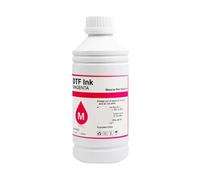 DTF INK For Direct Printer Film Heat Transfer Compatible With PET Film Hot Melt Powder Transfer Film Textile Ink DTF Printing 500ML 5 Color(Magenta)