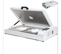 Dtf Oven for Heat Transfer Printing, Dual-side Rapid Heating Curing Dryer with LED Timer & Temperature Control, No-shake Powder Process for A2 A3+ Films