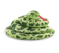 DtgEcd 160cm Realistic Snake Plush Toy, Snake Stuffed Animal, Lifelike Large Snakes Stuffed Animal for Kids, (Green)