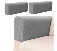 DtgEcd 2Pcs Sofa Arm Covers, Armchair Covers for Arms Protectors, Soft Arm Rest Covers for Sofa Chair Furniture, Durable and Anti-Slip Armchair arms Cover for Daily Relaxation and Home Decor