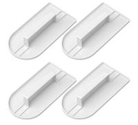 DtgEcd 4-Piece Cake Smoother Set, Fondant Smoother and Icing Smoother Tool, Professional Cake Icing Tools for Smoothing Fondant and Icing, 14.5 * 8 * 2.2cm