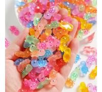 DtgEcd 500PCS Mini Turtles,mini Resin Animals,miniature Landscape Decorations,sturdy and Durable,suitable for DIY Making,garden Landscape,and Potted Plant Decoration.(With Storage Box)
