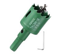 DTGN 1-3/16" Bi-Metal Hole Saw M42 HSS 30mm Hole Cutter Green | Cutting Tool Good for Thick Stainless Steel/Alloy/Aluminium/Brass/Copper