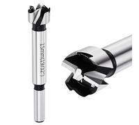 DTGN 15mm Forstner Drill Bit 19/32" Multi-Tooth Carbon Steel 1Pack Silver | Good for Wood Plastic Plywood Woodworking Hole Saw Cutter with Round Shank