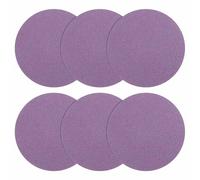 DTGN 2 Inch 100 Grit Hook and Loop Sanding Disc - 30 Pcs - Good for Wood Metal Stone Walls- Aluminum Oxide Abrasive Hook and Loop Sandpaper Orbital Sander Pads, Purple