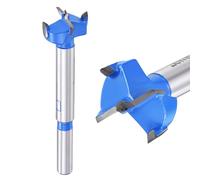 DTGN 20mm Forstner Drill Bit 25/32" 2 Flutes Tungsten Carbide Blue 2Pack | Good for Wood Plastic Plywood Woodworking Hole Saw Cutter with Round Shank