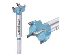 DTGN 20mm Forstner Drill Bit 25/32" 2 Flutes Tungsten Carbide Green 1Pack | Good for Wood Plastic Plywood Woodworking Hole Saw Cutter with Round Shank