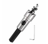 DTGN 21/32" Hole Saw 4341 High Speed Steel - 17mm Hole Cutter - Good for Thin Metal/PVC/Acrylic/Plastic/Wood Board - Silver