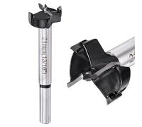 DTGN 21mm Forstner Drill Bit 13/16" 2 Flutes Tungsten Carbide Black 2Pack | Good for Wood Plastic Plywood Woodworking Hole Saw Cutter with Round Shank