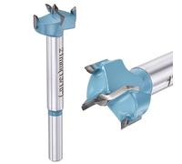 DTGN 21mm Forstner Drill Bit 13/16" 2 Flutes Tungsten Carbide Green 2Pack | Good for Wood Plastic Plywood Woodworking Hole Saw Cutter with Round Shank