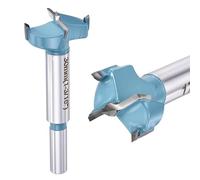 DTGN 30mm Forstner Drill Bit 1-3/16" 2 Flutes Tungsten Carbide Green 2Pack | Good for Wood Plastic Plywood Woodworking Hole Saw Cutter with Round Shank