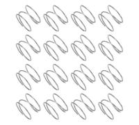 DTGN 30Pcs Compression Spring 304 Stainless Steel, 1mm Wire, 18x10mm (ODxL)