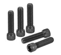 DTGN 5/16"-18x1-1/4" Socket Head Cap Screws Bolts - 20Pack - Good for Road Bicycle, Mountain Bike, Auto, Motorcycle - Carbon Steel Hex Head Metric Screws, Black