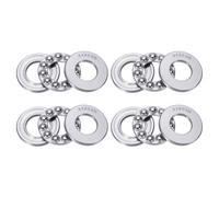 DTGN 51203D Thrust Ball Bearing Axial Ball Bearing 17 x 35 mm, 4Pcs