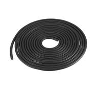 DTGN 5mm x 8meters(DXL) Nitrile Rubber Round Seal Strip - 1Pack - Good for DIY Furniture - Round Solid Weather Stripping - Black
