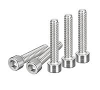 DTGN #8-32x7/8" Socket Head Cap Screws Bolts, 50Pcs 304 Stainless Steel 18-8, Machine Hex Socket Screw, Hex Drive, Bright Finish, UNC Coarse Thread Fully Threaded
