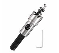 DTGN 9/16" Hole Saw 4341 High Speed Steel - 14mm Hole Cutter - Good for Thin Metal/PVC/Acrylic/Plastic/Wood Board - Silver