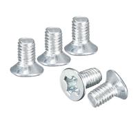 DTGN M2-0.4x4 Flat Head Machine Screws - 200PCS - Good for Electronics and Machinery - Carbon Steel Phillips Countersunk Micro Metric Machine Screw Bolts- Zinc Plated