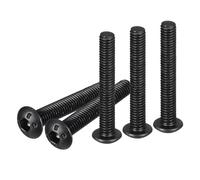 DTGN M3-0.5x20mm Button Head Socket Cap Screws - 50Pack - Good for Machine - Carbon Steel Black Oxide - Hex Drive Full Thread Fasteners