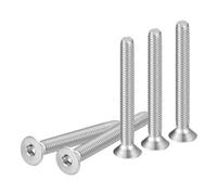 DTGN M4-0.7 x 35mm Flat Head Socket Cap Screws, 20 Pack 304 Stainless Steel Hex Socket Flat Head Screws, Full Thread, Countersunk Bolts