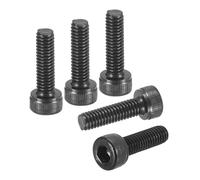 DTGN M4-0.7x14 Socket Head Cap Screws Bolts - 100Pack - Good for Road Bicycle, Mountain Bike, Auto, Motorcycle - Carbon Steel Hex Head Metric Screws, Black