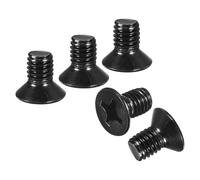 DTGN M5-0.8x8 Phillips Countersunk Bolt 304 Black 50pcs