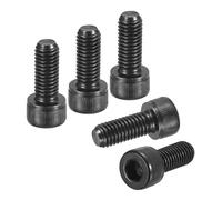 DTGN M8-1.25x20 Socket Head Cap Screws Bolts - 20Pack - Good for Road Bicycle, Mountain Bike, Auto, Motorcycle - Carbon Steel Hex Head Metric Screws, Black