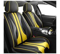 DTGPRO Car seat cover set suitable for Nissan Juke/Qashqai/Maxima/Micra/Murrano/Pathfinder Suitable for car seat covers_yellow