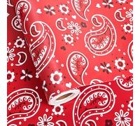 Dtiafu Western Wrapping Paper Roll - Vintage Cowboy Gift Wrap with Red Bandana Rodeo Horse Designs for Birthday Christmas Holiday Baby Shower - Total 28.5sq.ft