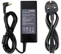 DTK 19V 4.74A 90W Laptop Charger for Acer Notebook Computer PC Power Cord Supply Lead AC Adapter Aspire Nitro Spin TravelMate series Connector: 5.5 x 1.7mm (75W Compatible)