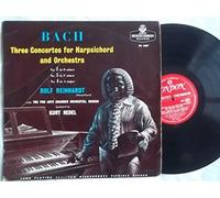 DTL 93097 ROLF REINHARDT Bach Three Concertos for Harpsichord & Orchestra LP