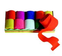 DTM Arts Crafts-Super Value Crepe Paper, 4-string, 5 cm x 5 m, Assorted Colors