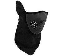 DTOL Neoprene Neck Warm Half Face Mask Winter Veil for Sport Bike Bicycle Motorcycle Ski Snowboard Color Black