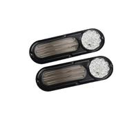 Dtpnoa Car Tail Light For Truck Trailer Caravan Boat LED Tail Light DC 12-30V Red/Yellow/White Three Types Of Light Rear Led Turn Signal Brake Lamp