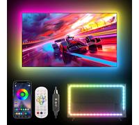 DTQJ LED Lights for TV 13.1FT, Music Sync LED Strip Lights for TV 43-55 Inch