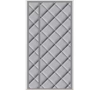 DTREEL Thermal Insulated Door Curtain, Heavy Duty Fly Screen Door, Thermal Insulated Door Blanket With Visible Windows, Durable Oxford Fabric(90x200cm)