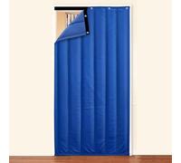 DTREEL Visible Insulated Thermal Door Curtain, Magnetic Fly Screen Door For Warm Winters, Thickened Temporary Door Made Of Oxford Fabric To Insulate Cold And Heat,80x210cm(D,90x200cm)