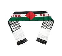 DTREELS Palestine Scarf,Palestine Flag Scarf Palestinian,Free Palestine Flag Scarf,Pray For Palestine Scarf, Side Pales Double Scarf